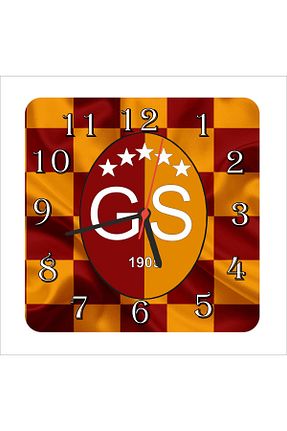 ساعت دیواری زرد 29 * 29 sanatsalşeyler - کد 899271489