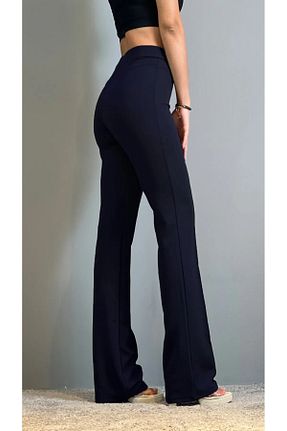 شلوار سرمه ای زنانه پنبه - پلی استر - الاستین THIFF GYMWEAR - کد 871707602