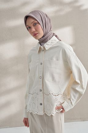 روسری قهوه ای کرپ ARMANDA - کد 899278449