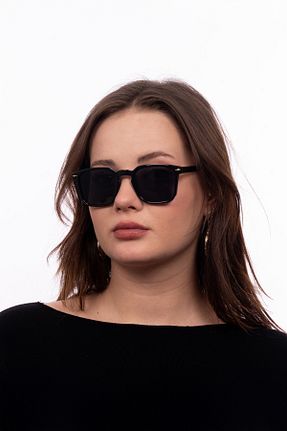 عینک آفتابی مشکی زنانه UV400 GlimmerGroove - کد 861195039