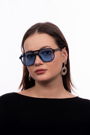 عینک آفتابی مشکی زنانه UV400 GlimmerGroove - کد 830232201