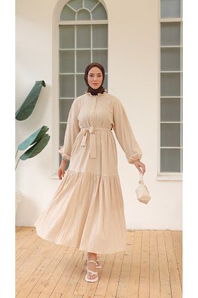 لباس بژ زنانه بافتنی BUTİK SEPETİN - کد 900469671