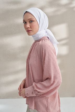 روسری سفید کرپ ARMANDA - کد 899278447