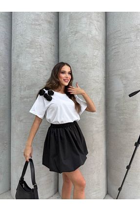 ست بالاتنه و پائین تنه مشکی زنانه بافتنی jennyfer garment - کد 899294532