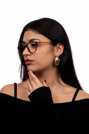 عینک محافظ نور آبی قهوه ای زنانه 46 PROTCO - کد 898848180