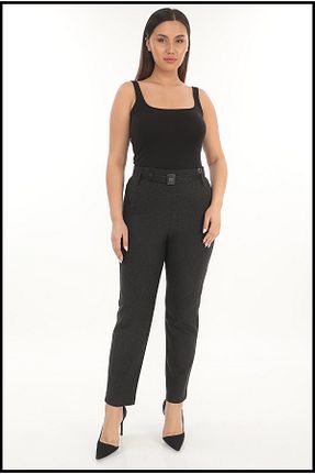 شلوار مشکی زنانه ویسکون EXİTLİNE - کد 899299326