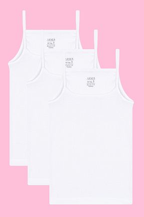 رکابی سفید بچه گانه %100 پنبه Arma Yıldız - کد 270884119