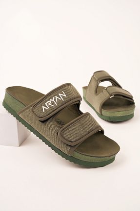 دمپائی خاکی زنانه جیر Polomia Comfort - کد 899298779