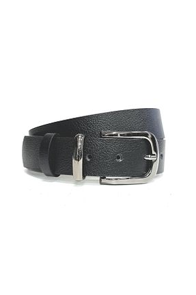 کمربند مشکی زنانه چرم خالص Kemerix - کد 899327223