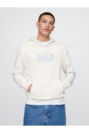 سوئیشرت سفید مردانه چاپی GAP - کد 899308842