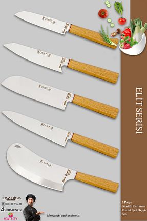 چاقو / ست چاقو Şef Bıçağı CASTLE KITCHEN - کد 649427424