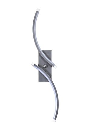 چراغ دیواری طوسی فلزی Modavize - کد 885746697