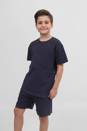 ست بالاتنه و پائین تنه طوسی بچه گانه بافتنی Perendi - کد 900176972