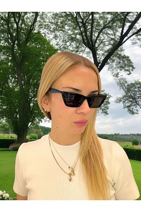 عینک آفتابی مشکی زنانه 57 Rachel Paris - کد 899393755