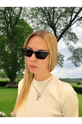 عینک آفتابی مشکی زنانه 57 Rachel Paris - کد 899393755