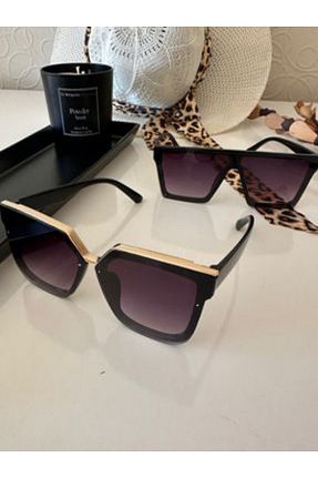 عینک آفتابی طوسی زنانه 63 shop - کد 899383891