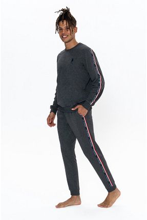 ست لباس راحتی طوسی مردانه ساده U.S. Polo Assn. - کد 899383111