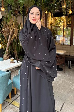 لباس حجاب مشکی زنانه رگولار Ovn. - کد 900224117