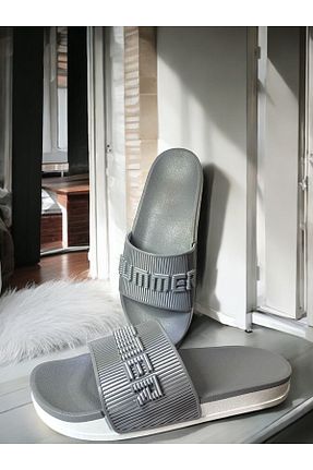 دمپائی طوسی زنانه پلی اورتان Hummer - کد 899402169