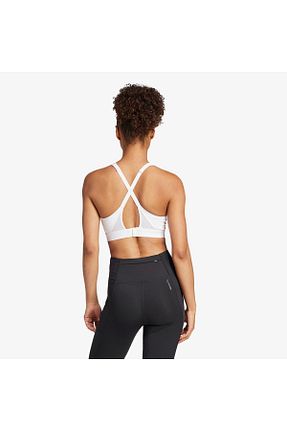 نیم تنه اسپرت سفید زنانه الاستین adidas - کد 892790980