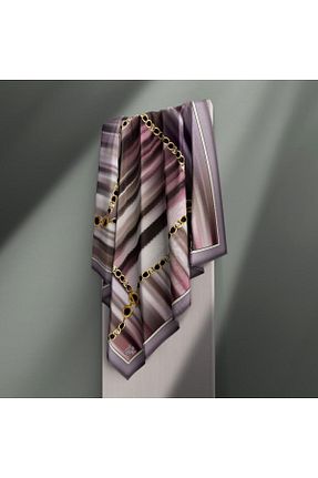 روسری رنگی پلی استر Levidor - کد 816743625