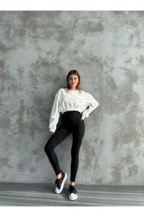 ساق شلواری مشکی زنانه Fitted Melzgiyim - کد 899422041