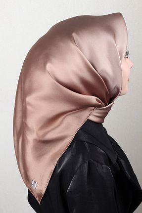 دستمال گردن زرد زنانه ابریشم Joyas - کد 899419905