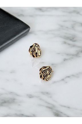گوشواره جواهر زرد BeyCen - کد 899425007