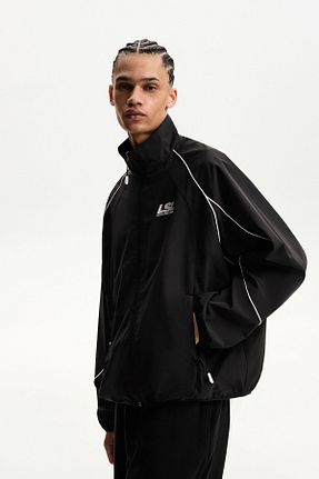 کت مشکی مردانه Relaxed Bershka - کد 899429865