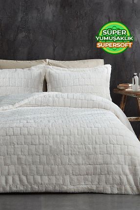 روتختی دونفره نباتی پلی استر Evlen Home Collection - کد 777349596