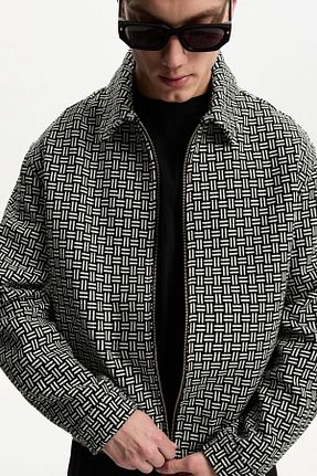 کت رنگی مردانه Relaxed Bershka - کد 899429921