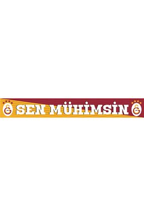 شال زرد زنانه پنبه ای Galatasaray - کد 101840825