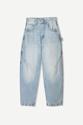 شلوار جین آبی مردانه رگولار Bershka - کد 899429948