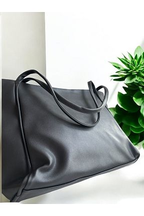 کیف دستی مشکی زنانه ابعاد بزرگ ÖZLEM STORE - کد 899433448
