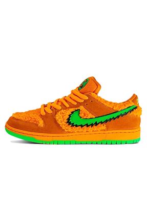 کفش اسنیکر نارنجی زنانه چرم اصل Nike - کد 899441050