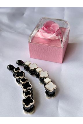 گیره سر مشکی زنانه سیلیکون bijoux uniques - کد 899440620
