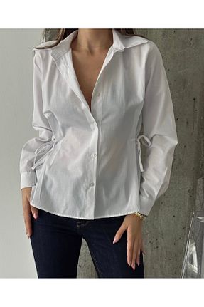پیراهن سفید زنانه رگولار AÈC PRIVÈ - کد 899464298