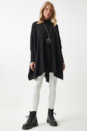 پلیور مشکی زنانه ساده Lovelyİstanbul - کد 853091977