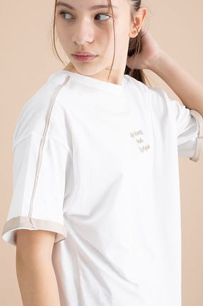 ست بالاتنه و پائین تنه رنگی بچه گانه بافتنی Cansın Mini - کد 900329104