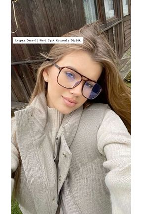 عینک محافظ نور آبی قهوه ای زنانه پلاستیک funeyes - کد 653426926