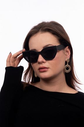 عینک آفتابی مشکی زنانه 52 GlimmerGroove - کد 899507510