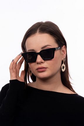 عینک آفتابی مشکی زنانه 49 GlimmerGroove - کد 899502551