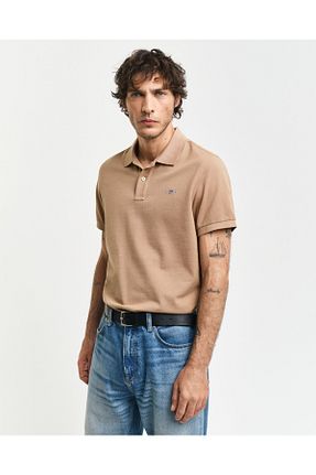 تیشرت قهوه ای مردانه Relaxed Gant - کد 899508194