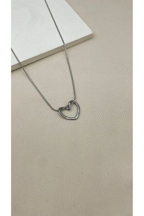 گردنبند استیل ( فولاد ) متالیک زنانه استیل (فولاد) SOFT - کد 899343075