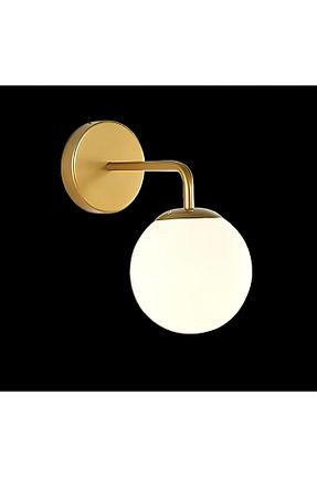 چراغ دیواری زرد فلزی Ömür Avize - کد 900345468