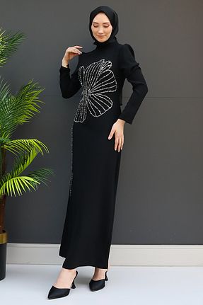 لباس حجاب مشکی زنانه Kalem giz astore - کد 854095462