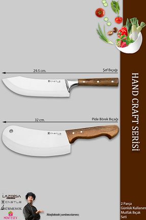 چاقو / ست چاقو Dilimleme Bıçağı CASTLE KITCHEN - کد 649586195
