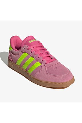 کفش اسنیکر صورتی زنانه چسبی adidas - کد 881630702