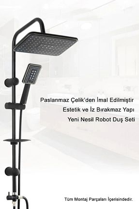 شیرآلات حمام استیل ضد زنگ Tegin Yapı Market - کد 901799690