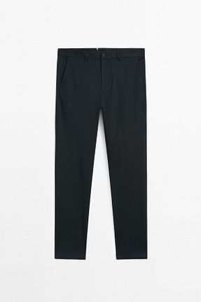 شلوار آبی مردانه پنبه ای Massimo Dutti - کد 899538481